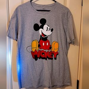 Disney Men's Mickey Mouse Shirt Large